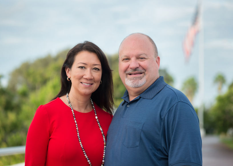 Robert Brackett and Wife